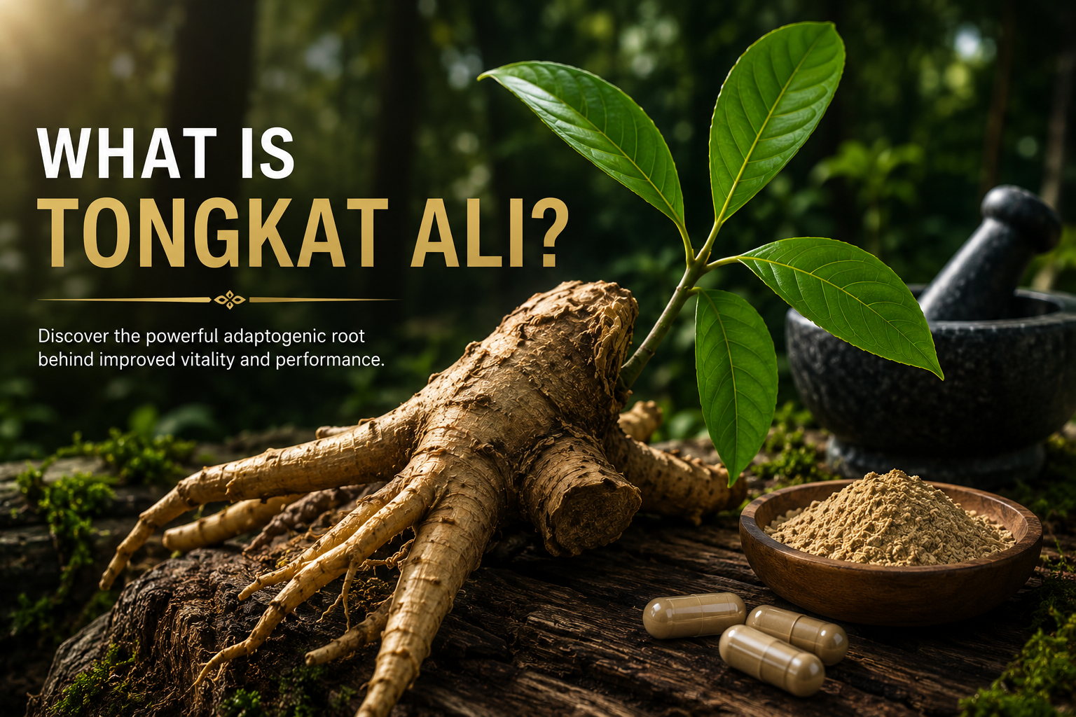 Eurycom Longifolia commonly known as Tongkat Ali